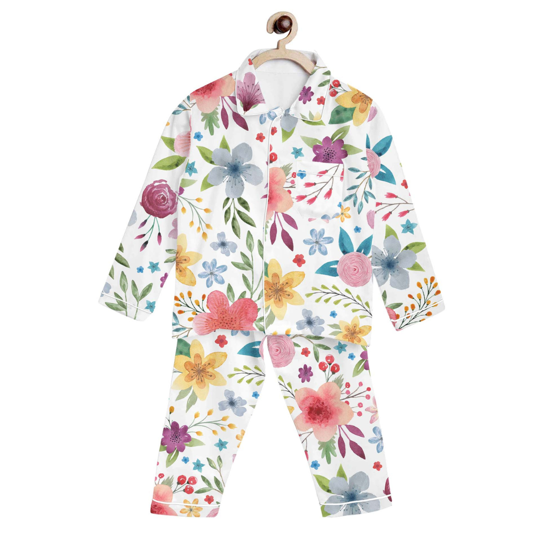 Flower Power Organic Cotton Nightsuit