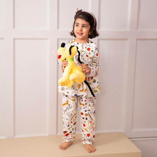 Sports Unlimited Organic Cotton Nightsuit - Girls