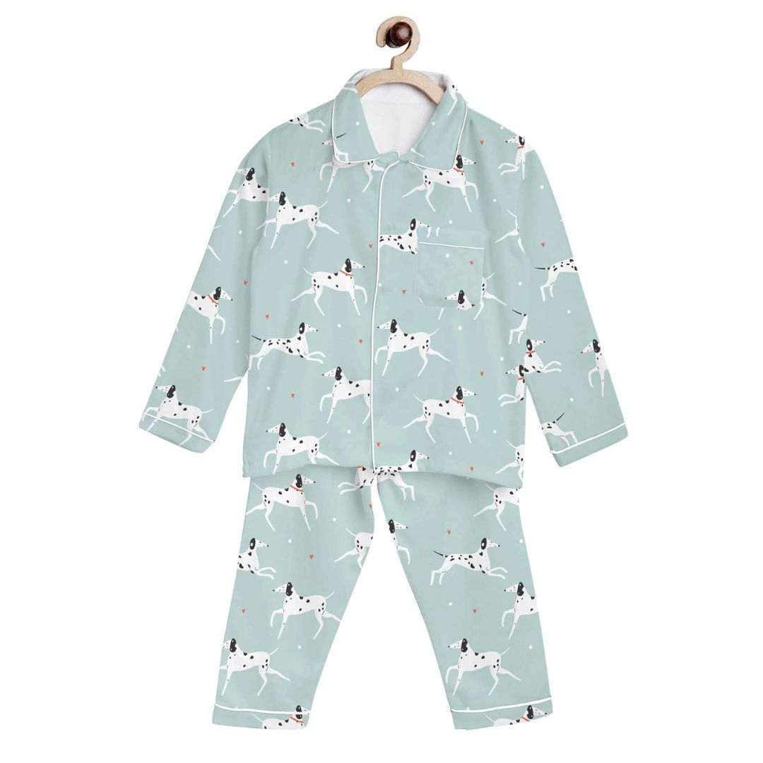 Dashing Dalmations Organic Cotton Nighsuit