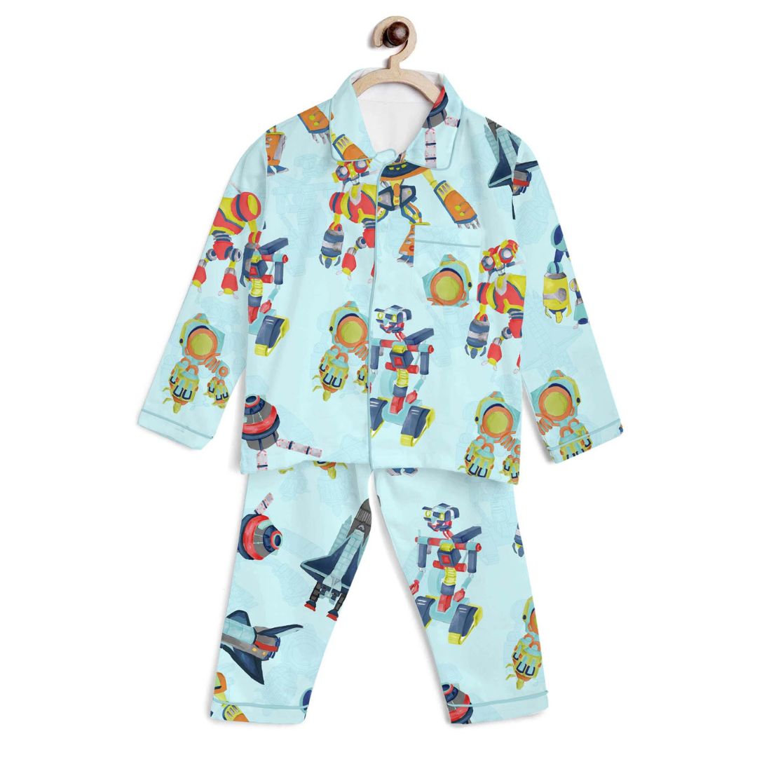 Fun with the Robots Organic Cotton Nighsuit
