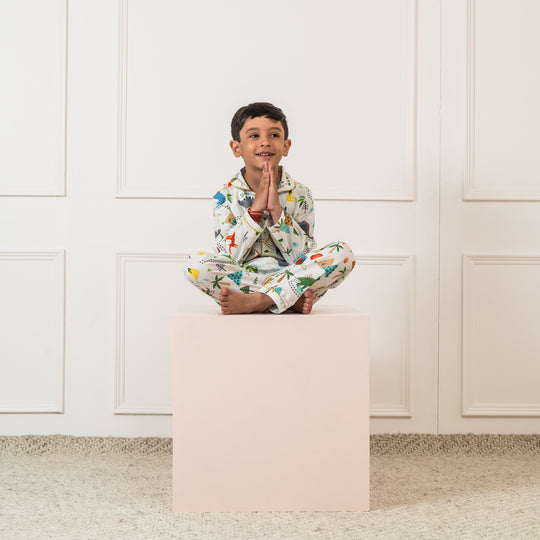 Fun With Dinosaurs Organic Cotton Nightsuit
