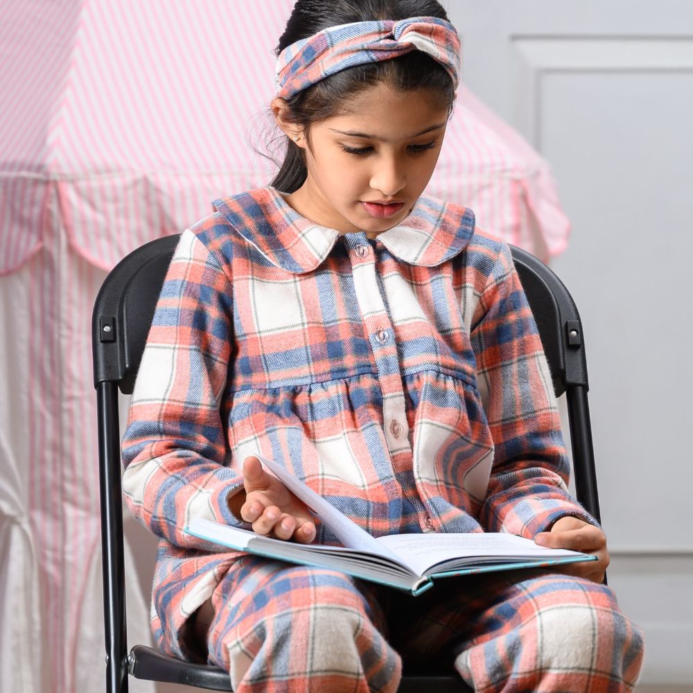 Colarado Winter Cotton Nightsuit - Girls