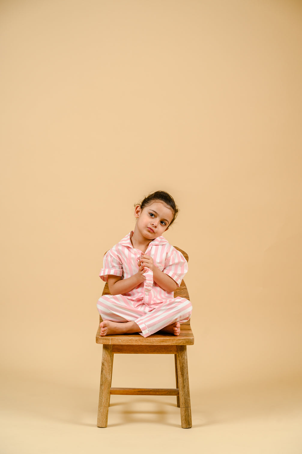 Candy Pink Cotton Nightsuit