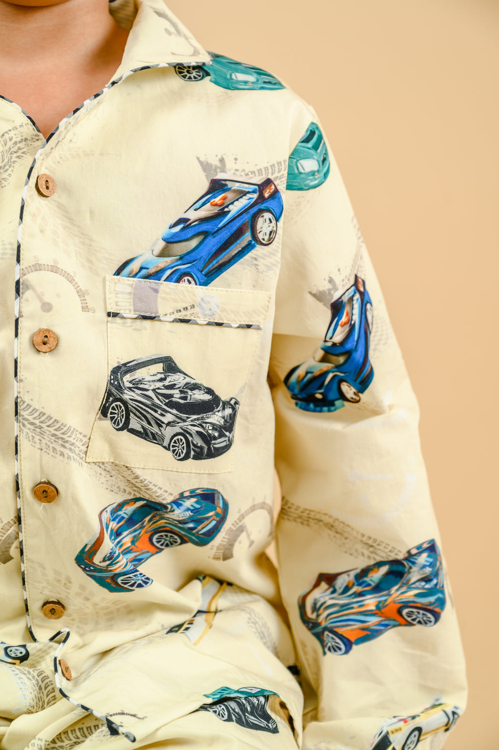 Racing Car Organic Cotton Nightsuit