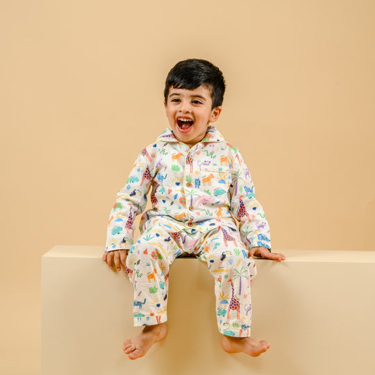 Jungle Love Organic Cotton Nightsuit