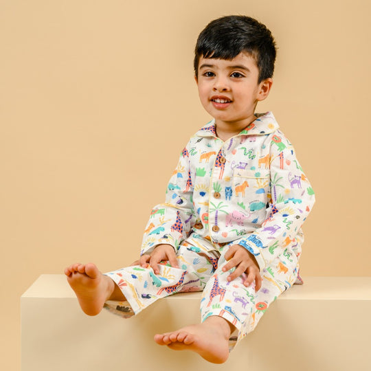 Jungle Love Organic Cotton Nightsuit