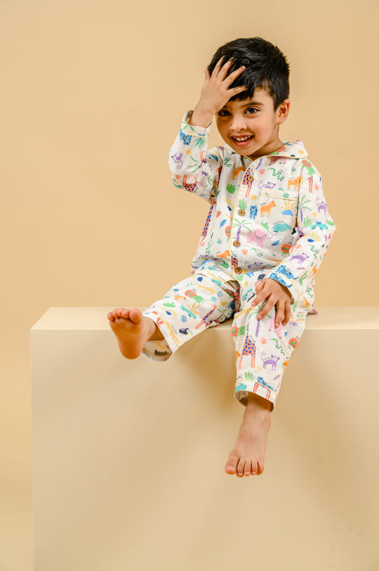 Jungle Love Organic Cotton Nightsuit