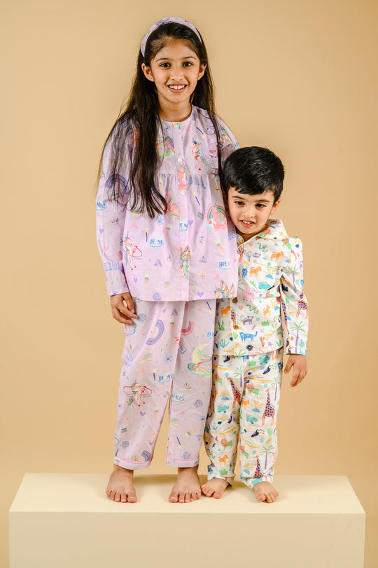 Jungle Love Organic Cotton Nightsuit