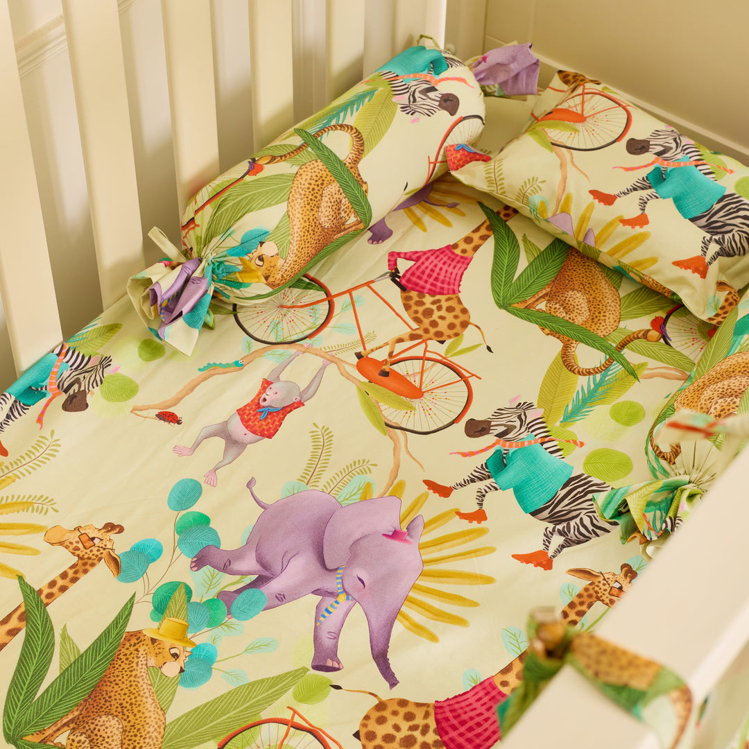 Jungle Circus Green Baby