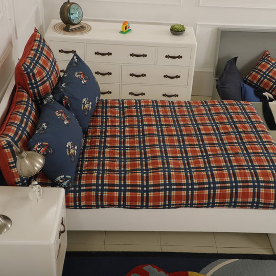 Super Bikes Organic Cotton Quilt