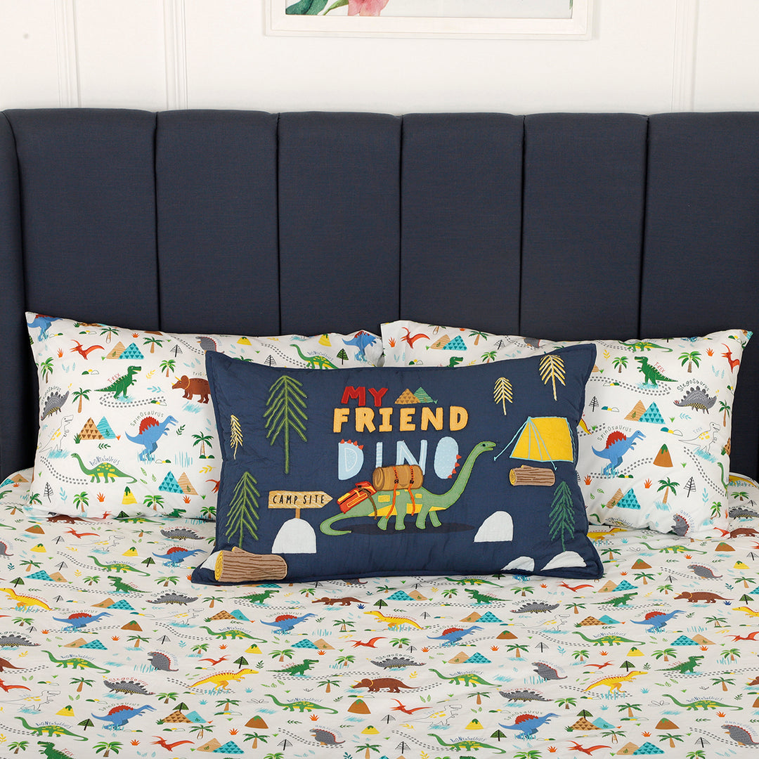 Dinosaur Park Organic Cotton Bedsheet Set