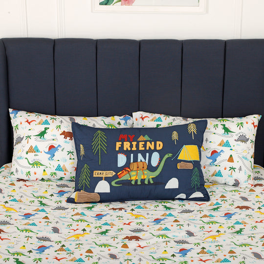 Dinosaur Park Organic Cotton Bedsheet Set
