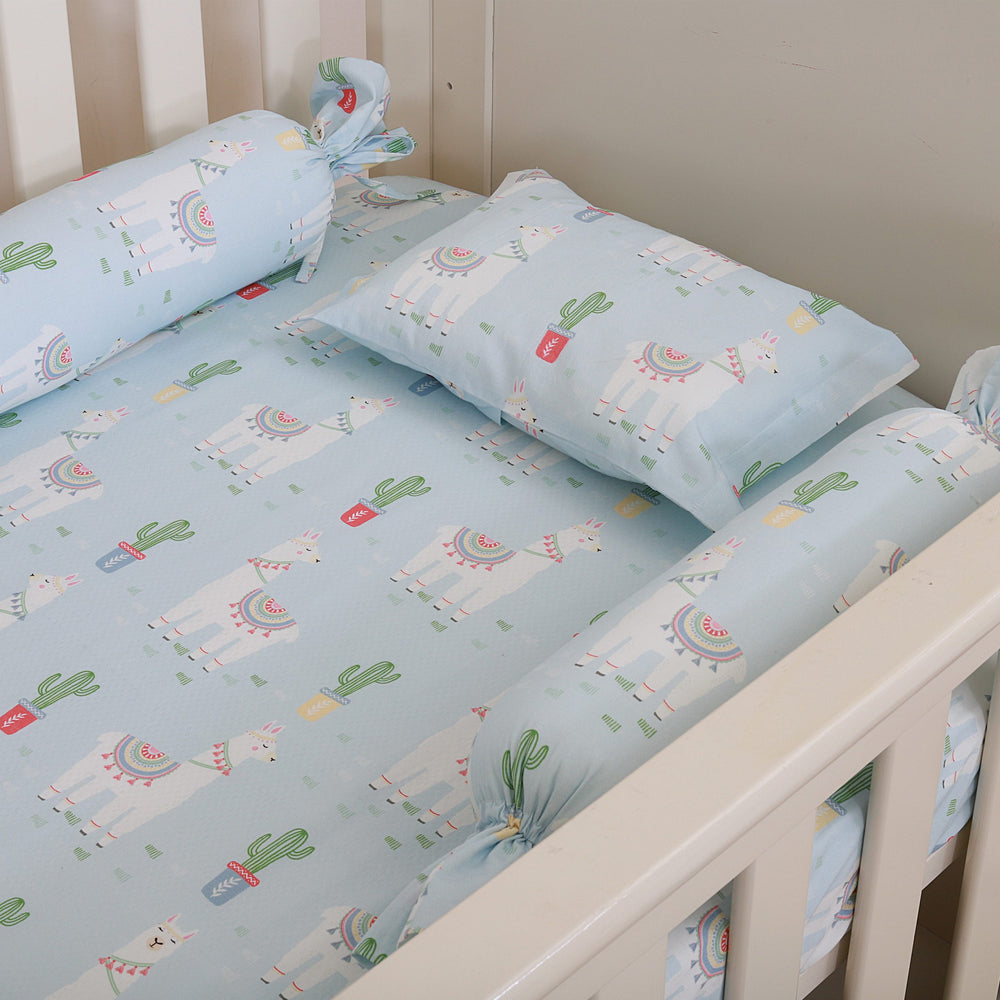 Llama Mama Organic Cotton Fitted Sheet
