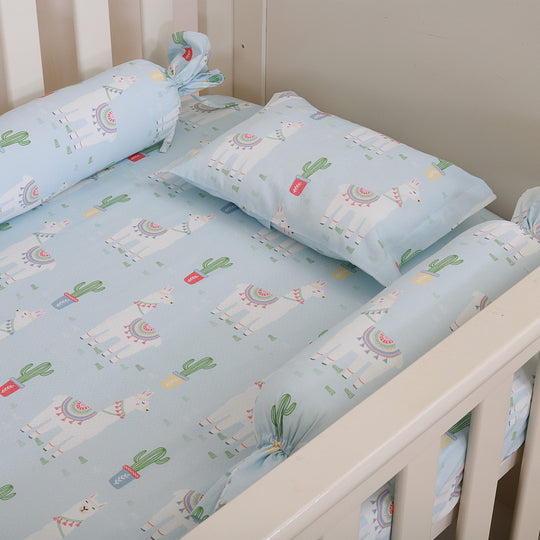 Llama Mama Organic Cotton Fitted Sheet