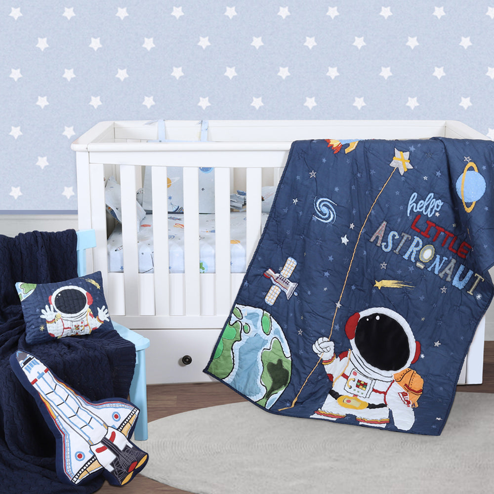 Little Space Explorer Pillow, Bolster & Diaper Pouch Set