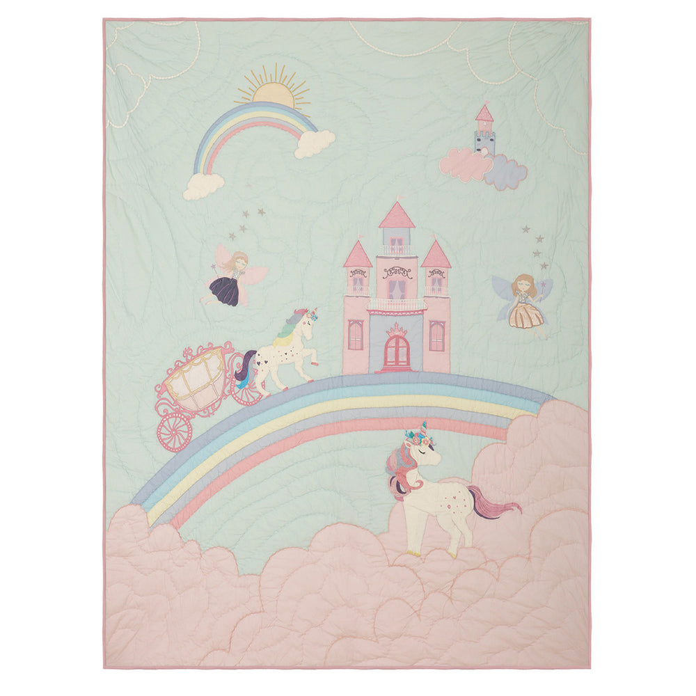 Unicorn Dreams Organic Cotton Quilt