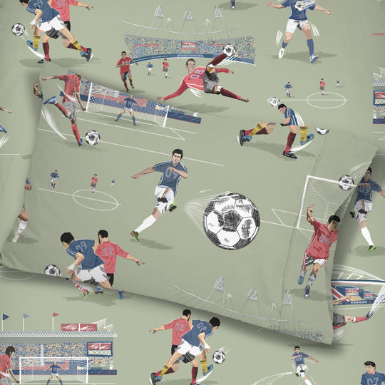 Football Mania Organic Cotton Bedsheet