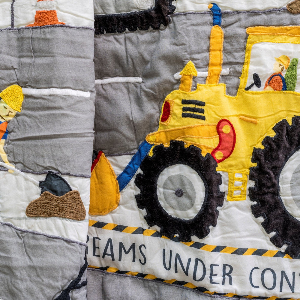 Dreams Under Construction Organic Cotton Bedding Set