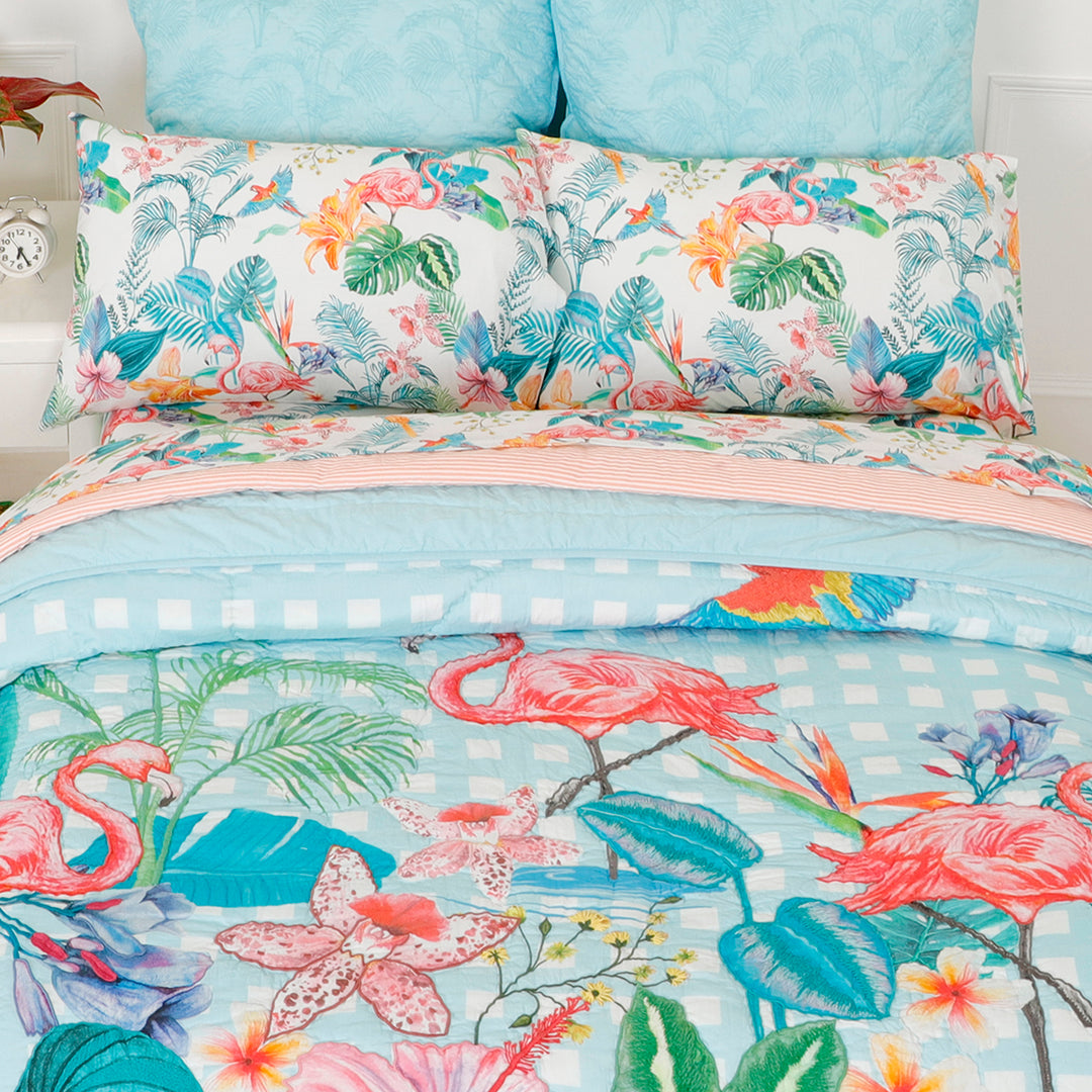 Tropical Wonderland Organic Cotton Quilt