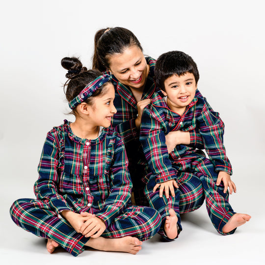 Highland Check Winter Nightsuit