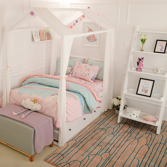 Unicorn Dreams Organic Cotton Bedsheet Set