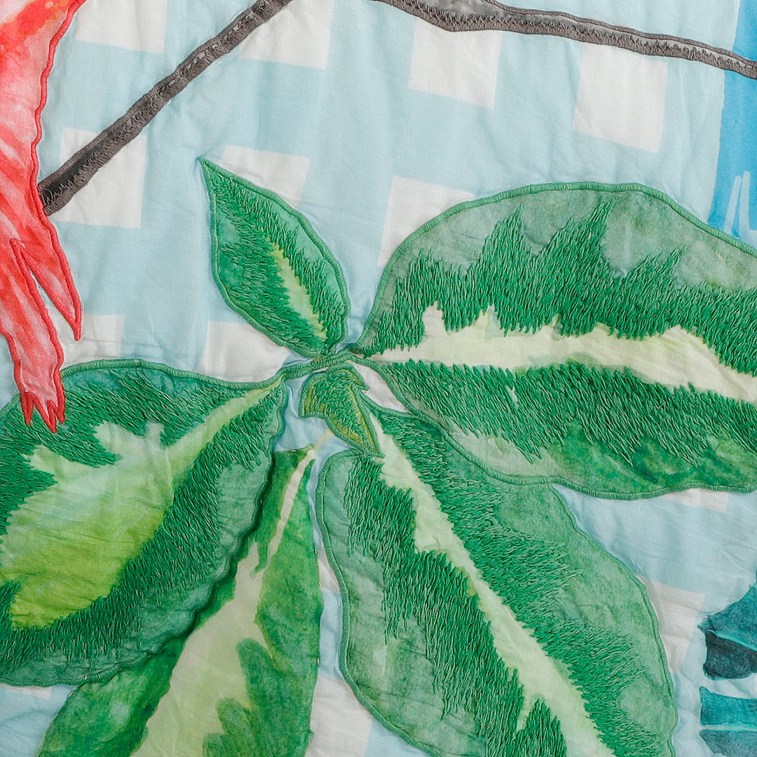 Tropical Wonderland Organic Cotton Quilt