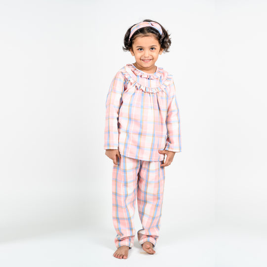 Maryland Plaid Winter Cotton Nightsuit