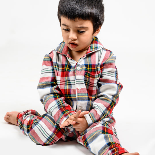 Oslo White Winter Nightsuit