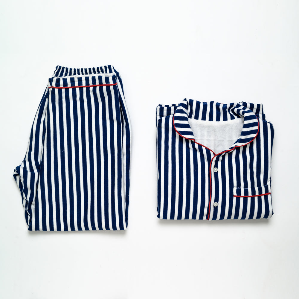 Connor Stripe Winter Nightsuit