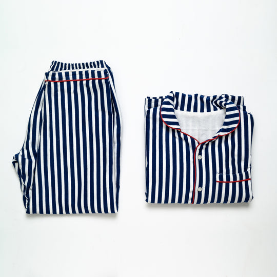 Connor Stripe Winter Nightsuit