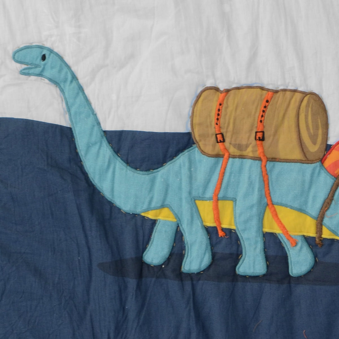 Dinosaur Park Organic Cotton Kids Quilt