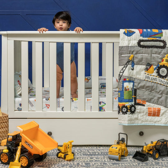 Dreams Under Construction Organic Cotton Bedding Set