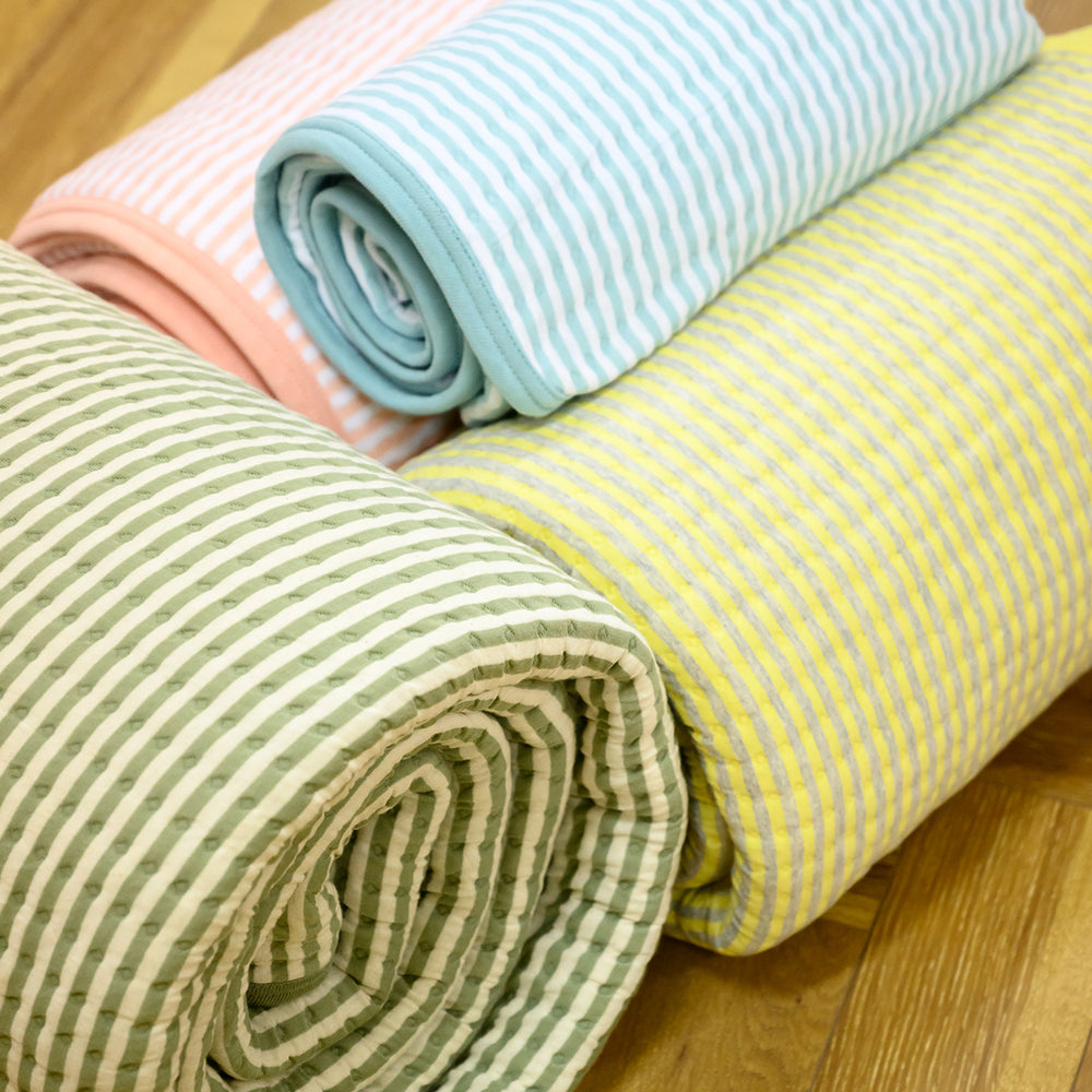 Go Bananas Knit Quilted Blanket