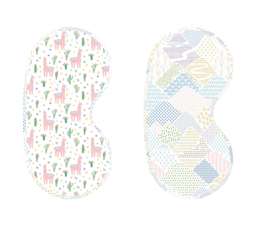 Llama Love XL Reversible Burpcloth
