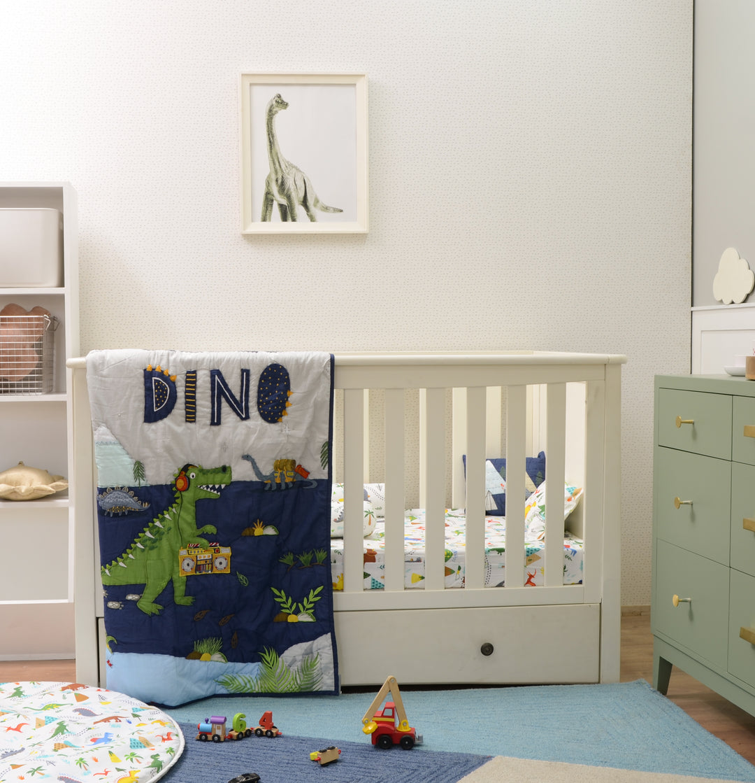 Dinosaur Park Organic Cotton Bedding Set