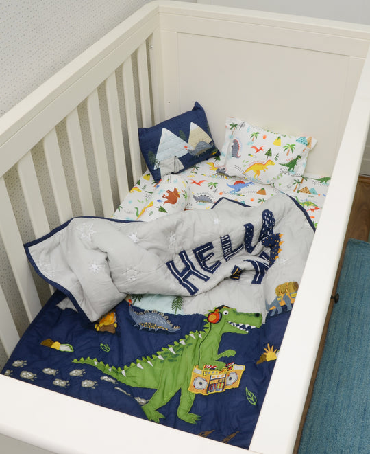 Dinosaur Park Organic Cotton Bedding Set