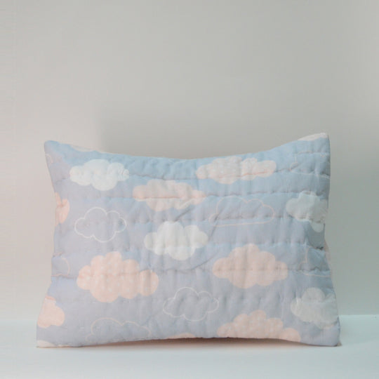 Ellie's Baby Steps Organic Cotton Quilted Pillow
