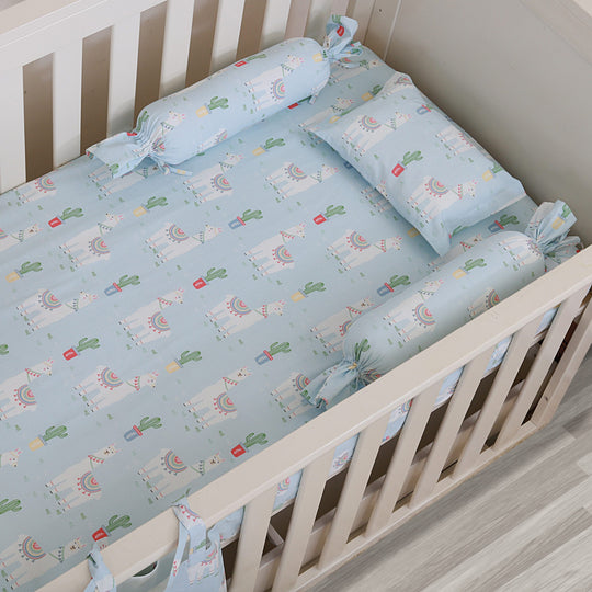 Llama Mama Organic Cotton Fitted Sheet