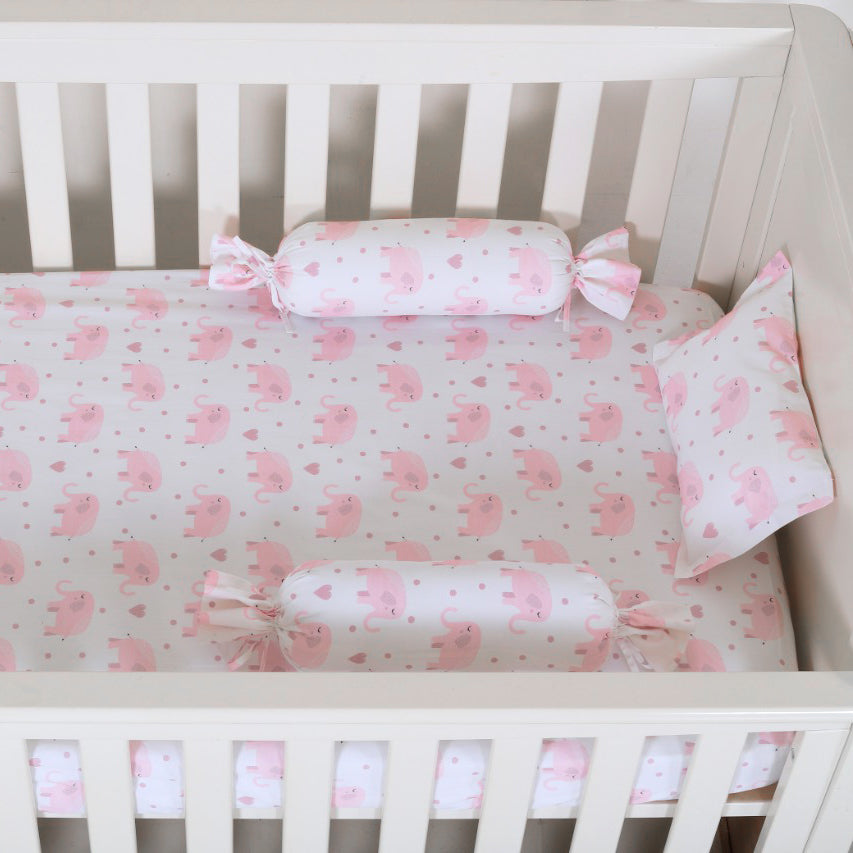 Ellie's Baby Steps Organic Cotton Fitted Sheet