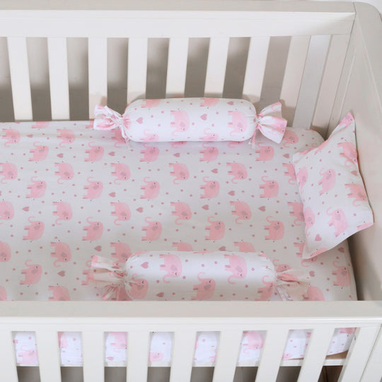 Ellie's Baby Steps Organic Cotton Fitted Sheet