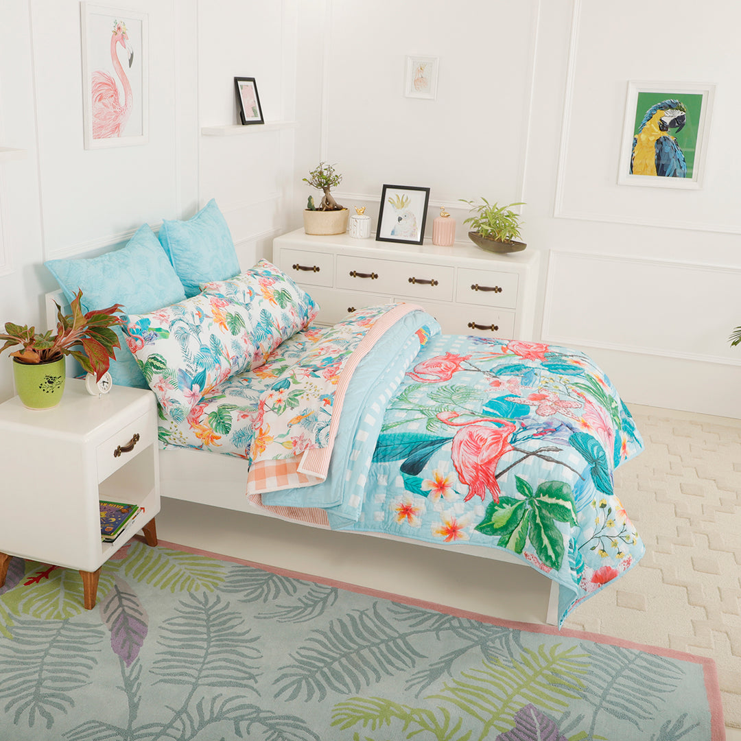 Tropical Wonderland Organic Cotton Quilt