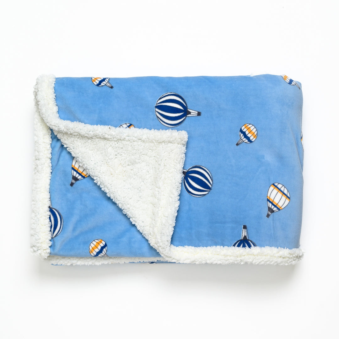 Hot Air Balloon Sherpa Blanket