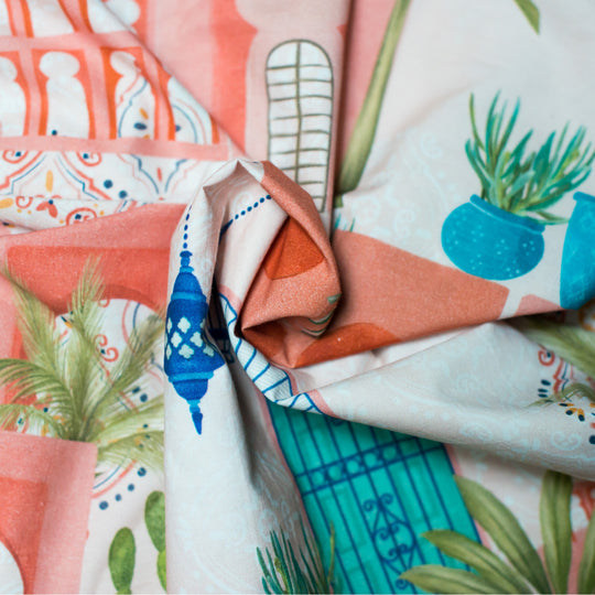 Verandah Organic Cotton Bedsheet Set