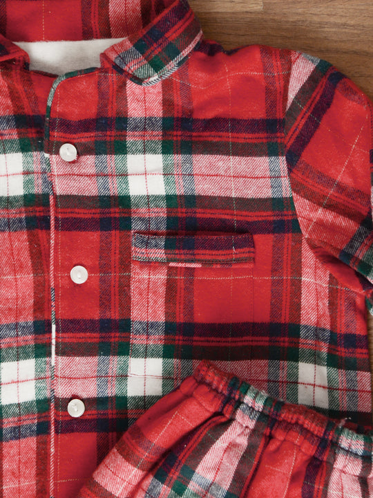 Scotland Red Winter Nightsuit
