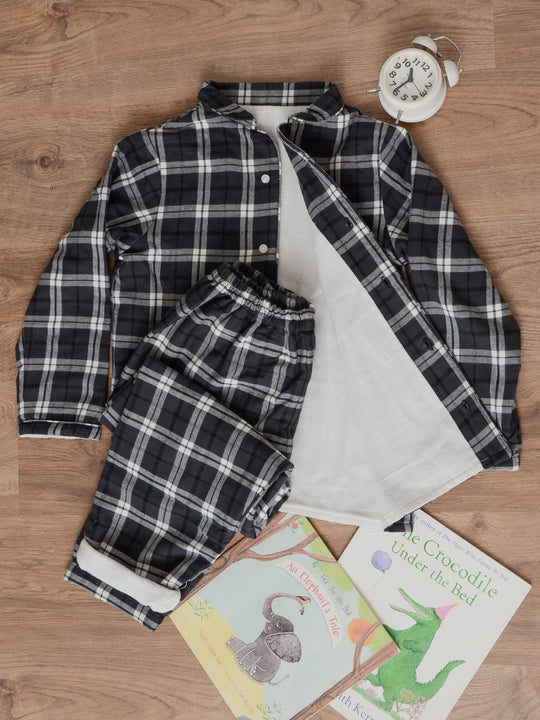 Mississippi Grey Winter Nightsuit