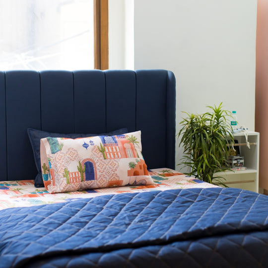 Verandah Organic Cotton Bedsheet Set