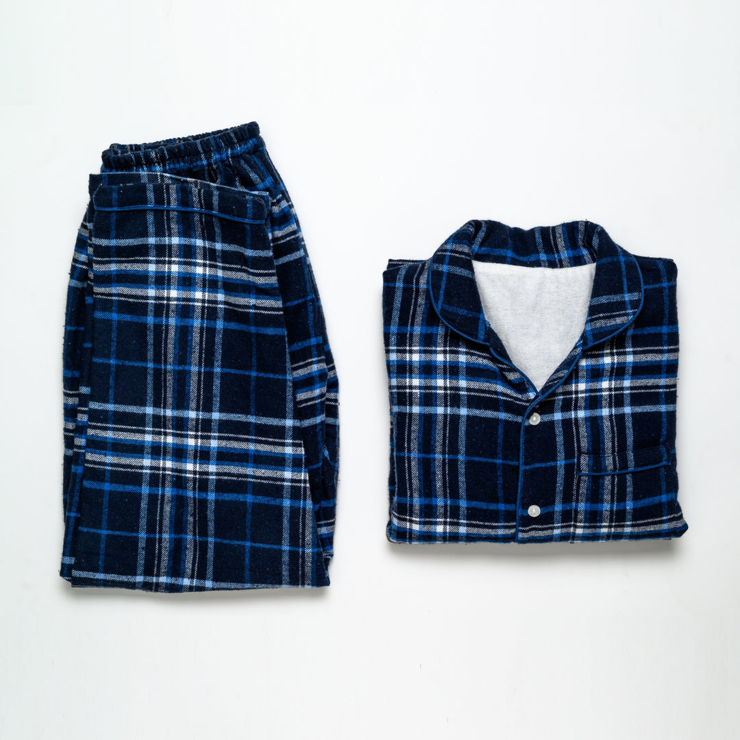 New York Plaid Winter Nightsuits