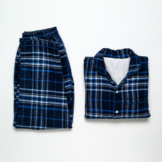 New York Plaid Winter Nightsuits