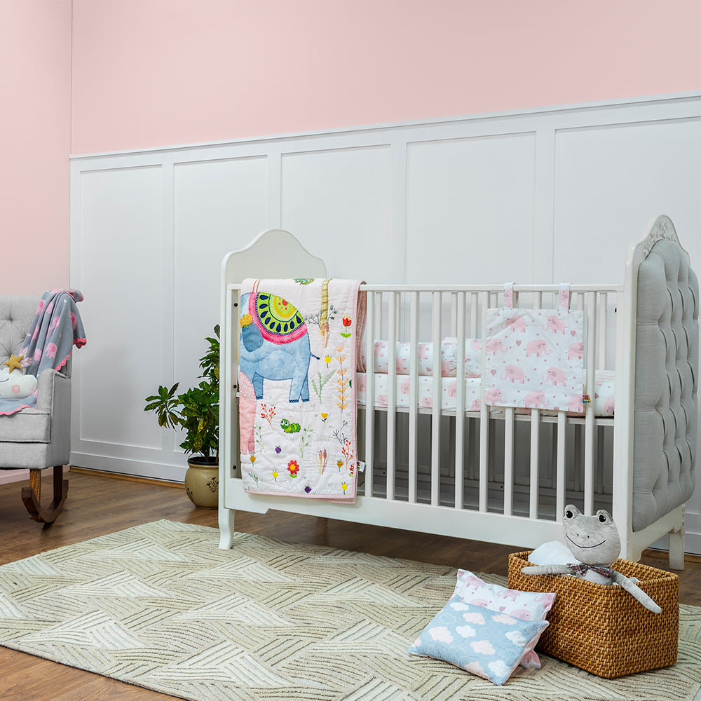 Ellie's Baby Steps Organic Cotton Fitted Sheet