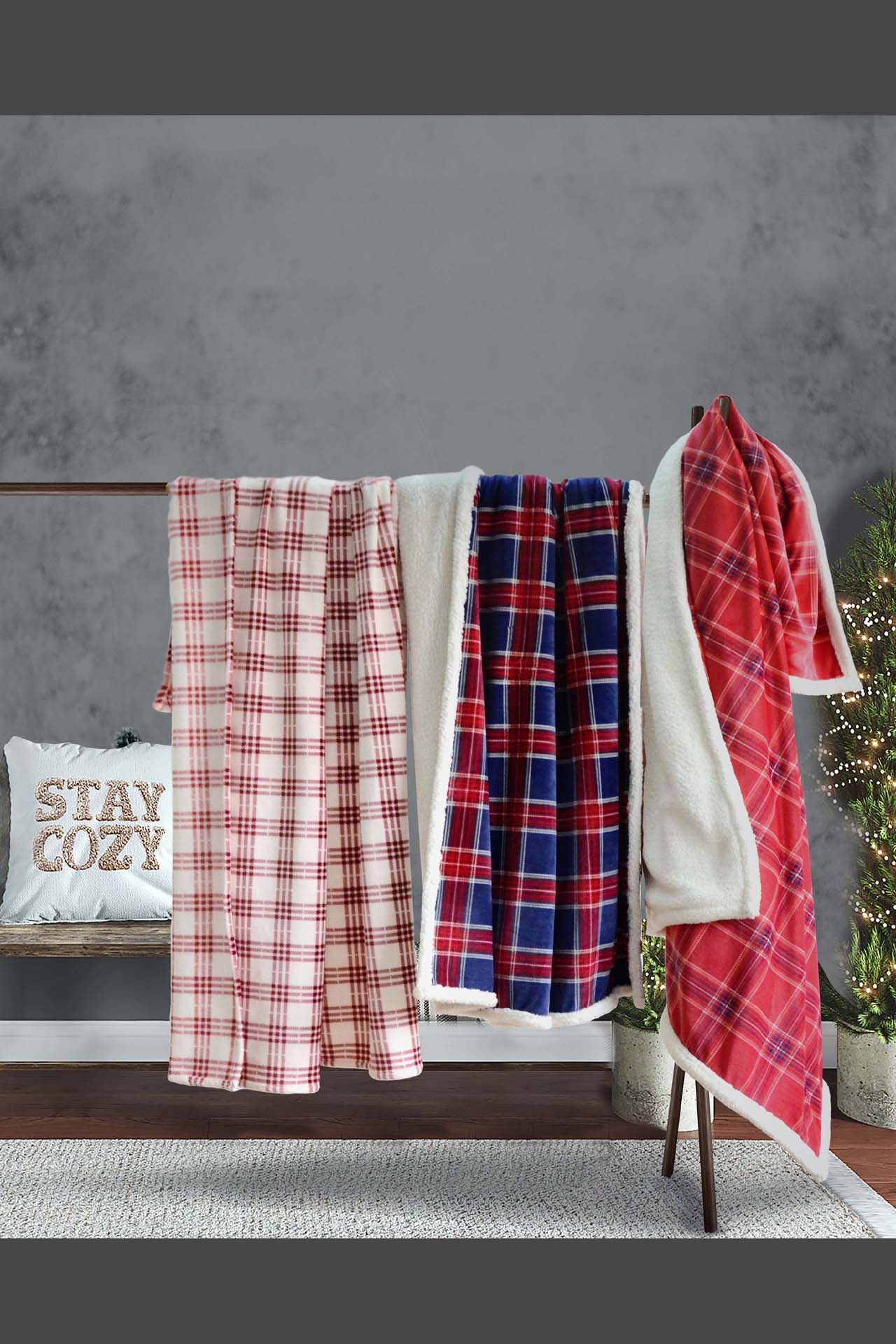 Kids Fleece Sherpa Blankets